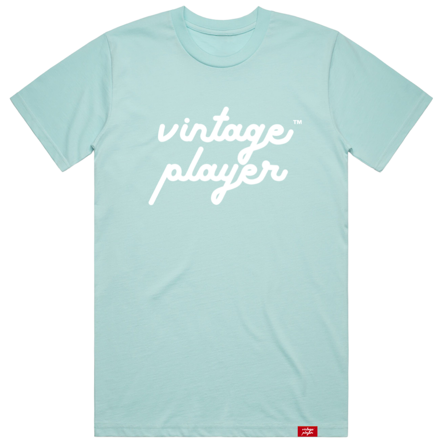 OG Logo Tee (White & Aqua)