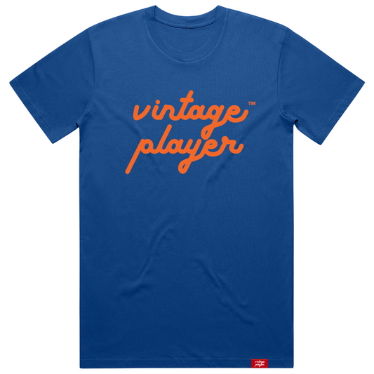 OG Logo Tee (Blue & Orange)